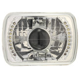 H6014/H6052/H6054 Chrome 7x6 LED Ring Projector Headlight Conversion Kit