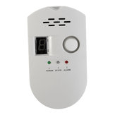 LED Sensibilidad visualización de la alarma del detector de fugas de gas sensor de alarma del monitor de carbón GNL GLP