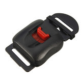 Clip Chin Strap Quick Release Buckle For Motosiklet Helmet Black Red