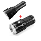 IMALENT DX80 + BLF Q8 Flashlight Set Outdoor Search LED Flashlight