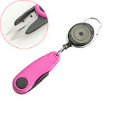 ZANLURE ABS Handle Stainless Steel 55cm Stretchable Fly Fishing Capped Line Cutter Fishing Scissors