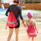 Honana HN-TB27 Waterproof Travel Drawstring Bag Tote Swimming Beach Parent Children Backpack