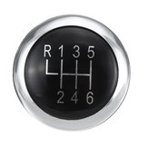 6 Кнопка переключения передач с шестискоростной коробкой передач. Шлем Chrome Badge Emblem Trim для VW Passat B6 B7 CC