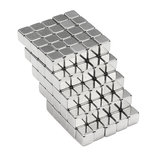 3/4/5mm 125 pièces Jouets magnétiques Cube Boîte en fer-blanc Boules magnétiques Carré magique Casse-tête 3D Jouet Cadeau Décoration
