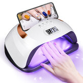 Secador de unhas LED Lâmpada de unhas UV Lâmpada para curar todos os esmaltes de gel com sensor de movimento manicure pedicure ferramenta de salão de beleza plugue da UE