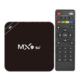 MX9 Rockchip RK3228A Quad-Core 4GB RAM 64GB ROM 2,4G 5G Dualband-WLAN Android 10.1 4K@60fps HD H.265 Smart TV Box