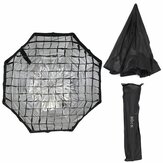 80CM 31.5 inç Sekizgen Flaş Petekli Şemsiye Yumuşak kutu Fotoğraf Stüdyo Ekipmanları