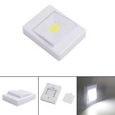 Mini COB LED Wall interruptor luz noturna para armário magnético Bateria operado camping emergência lâmpada
