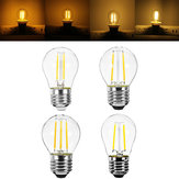 E27 G45 2W 4W Yellow Warm White Edison Filament Energy Saving LED Light Bulb AC220V
