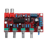Platine de contrôle de volume de préamplificateur d'amplificateur HIFI luxueux LM1036 DC 15V AC 12V Ou 15V 1000UF