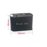 Только 10 г Черный Коробка Micro D1M 1CH 1280x720 30f / s HD Видеорегистратор Mini FPV Поддержка AV-рекордера 32G TF SD для RC Дрон