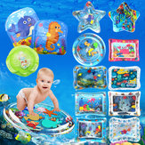 Brinquedos infláveis, tapete de água para bebês e crianças pequenas: diversão perfeita durante o tempo de barriga