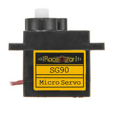 Racerstar SG90 9g Micro Servo de Engranajes de Plástico Analógico para Helicóptero RC Avión Robot