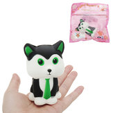 Плюшевая игрушка Slow Rising Tie Fox размером 15 см с упаковкой в коллекции подарков