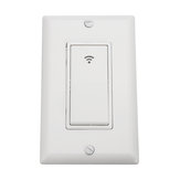 120 Tipo 1 Gang AC 100-240V Smart WIFI luz LED Switch Wall Panel Mobile APP Control remoto