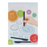 Spirograph Design Set Tin Draw Zeichnung Kunst Handwerk Erstellen Sie Education Tool