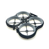 FUS X111 V2 Kit Cadre Whoop en Fibre de Carbone de 2,5 Pouces Version Analogique pour Drone de Course FPV RC