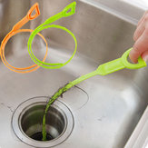 5Pcs Plastic Sink Drain Pipeline Dredge Hook Hair Cleaning Tool Kitchen Cleaning Supplies