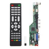 Placa controladora universal de TV LCD Geekcreit® T.SK105A.03 con driver de PC/VGA/HD/USB
