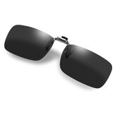 Óculos de sol polarizados inteligentes para uso diurno e noturno, de duplo uso, para míopes com clip de silicone