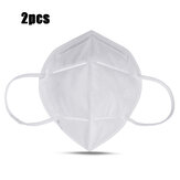 2шт KN95 4-слойные маски для лица Самовсасывающий фильтр Респиратор Дышащий Защитная маска от пыли