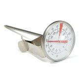 Thermomètre en acier inoxydable de 135 mm à -10-110 degrés Celsius pour thermocouple d'eau