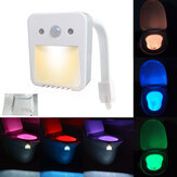 ضوء مرحاض LED بالألوان ال١٦ مع إضاءة ليلية بالاستشعار ومستشعر عطري للمرحاض