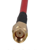 2PCS Aomway CBA004 80mm FPV Antena Cable de extensión Alambre Adaptador de prolongación RP-SMA Rojo macho