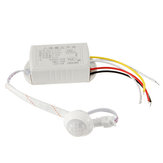 Interrupteur de détection de mouvement à capteur infrarouge PIR intelligent pour lumière LED AC220V