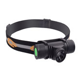 XANES D20 600LM XPG2 LED 6 Modes Zoomable Stepless Dimming USB Charging Interface IPX6 Headlamp