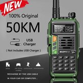 Original 
            2022 BAOFENG UV-S9 Plus Walkie Talkie Green Yellow Tri-Band 10W With USB Charger Powerful CB Radio Transceiver VHF UHF 136-174Mhz/220-260Mhz/400-520Mh