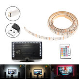 1M SMD5050 USB Wasserdichte RGB 30 LED Balkenleiste für Hintergrundbeleuchtung von TV und Computer DC5V