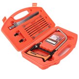 Sierra de mano de tamaño pequeño multifuncional para trabajos manuales, juego de sierras para trabajar la madera en caja de herramientas para modelos de RC