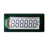 5pcs White 6 Digit 7 Segment Digital 5V LCD Module Display Screen Board Build-in HT1621 Controller With Backlight