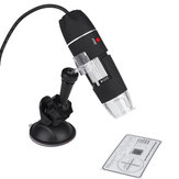 DANIU Új USB 8 LED 500X 2MP digitális mikroszkóp endoszkóp nagyító videokamerával szívópoháras állvánnyal
