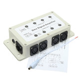 DMX512 LED Signal Splitter Verstärker Verteiler 1 Weg in 8-Kanal Ausgang Signalverstärker