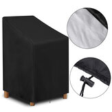 Waterproof Stacking Chair Covers Outdoor Garden Parkland Patio Office Furniture
