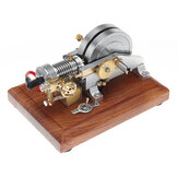 M96 6-Cycle Oddball Hit and Miss Gas Engine Educational Physics Learning Demonstration