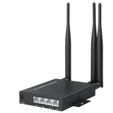 [EU Version] 4G 300M Wireless Industrial Router Modem Router WiFi Signal Extender with SIM Card Slot Wireless AP All Netcom Routing Dual Mode Output