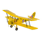 Dancing Wings Hobby Tiger Moth 800mm Szárnyfesztávolság Balsafa két szárnyú repülő Elkészült RC Repülő ARF