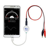 VoltOTG USB Voltage Meter OTG Interface Android Phone USB Tester Voltmeter -40~ 40V DC Data Save File Function Voltmeter