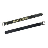 2Pcs RJXHOBBY 150-400mm Non-Slip Metal Buckle Battery Straps for RC Drone