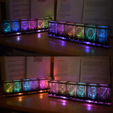 Geekcreit® Imiteer Glow Clock Full Color RGB Glow Tube Clock LED Music Spectrum Kit