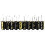 10PCS 50V 4700μF Высокочастотные алюминиевые электролитические конденсаторы Объем18x35 для источника питания адаптера Цветное ТВ,аудио,кондиционер и другие электронные схемы