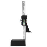 Calibre vernier de altura digital electrónico de 0-150 mm Calibre de altura digital electrónico de mesa de madera con regla marcadora