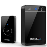 Guudgo GD-MD01 Беспроводной сенсорный дверной звонок с музыкой, портативный, водонепроницаемый, с 52 мелодиями