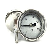 Niangge Metal Thermometer Stainless Steel Material Battery-free Waterproof Liquor Making Accessories