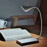 4W Flexible Wireless Bluetooth Speaker LED Mesa de luz USB Touch Touch Regulable de lectura Lámpara