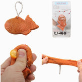 IKUURANI Taiyaki Squeeze Snapper Fisch Squishy Langsam steigendes Spielzeug