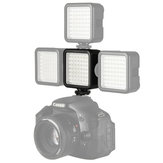 Ulanzi W49 Mini Kamera-LED-Videoleuchte mit 3 Hot Shoe Mounts